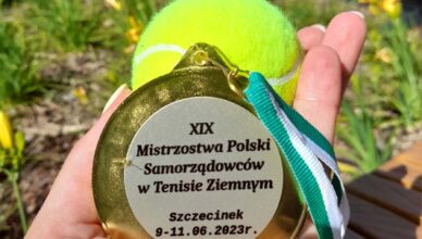 Podwójne Mistrzostwo Polski Samorządowców w Tenisie Ziemnym dla Miasta Ząbki