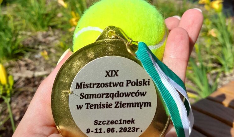 Podwójne Mistrzostwo Polski Samorządowców w Tenisie Ziemnym dla Miasta Ząbki