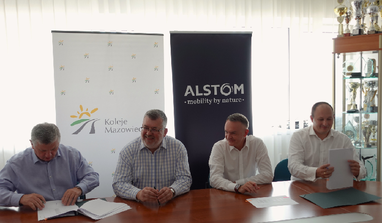Alstom i Koleje Mazowieckie podpisały umowę na naprawę P5 wagonów piętrowych Twindexx