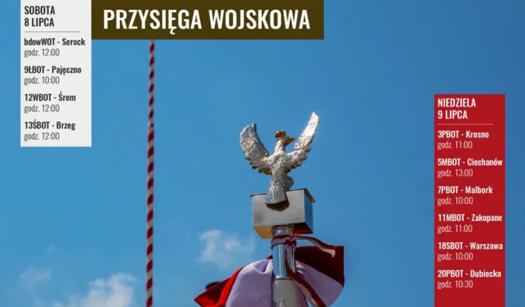 „Żyję tak, by zawsze być gotowym” – zapowiedź nadchodzących przysiąg