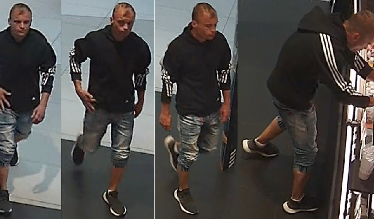 Rozpoznajesz mężczyznę ze zdjęć? - jest podejrzany o kradzież
