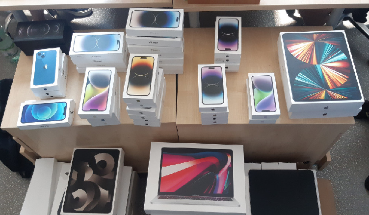 Został złapany z kradzionym telefonem - w mieszkaniu znaleziono więcej podejrzanej elektroniki