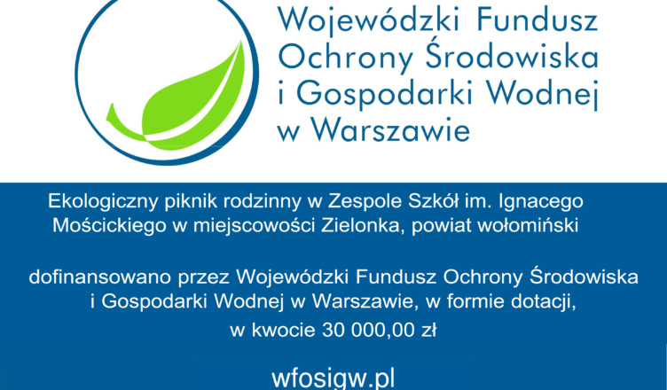 Wrześniowy piknik rodzinny w Zespole Szkół im. Ignacego Mościckiego w Zielonce