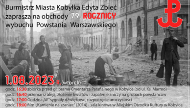 Kobyłka - 1 sierpnia - Uroczystości z okazji 79. Rocznicy Wybuchu Powstania Warszawskiego