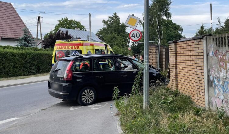 Szybka jazda przyczyną wypadku?