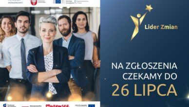 Ostatnie dni na zgłoszenie się do Konkursu „Lider Zmian 2023 na Mazowszu”