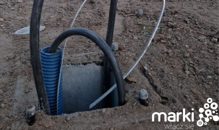 Marki - budowa oświetlenia ulicy Wesołej