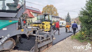 Marki - asfaltowanie ulic