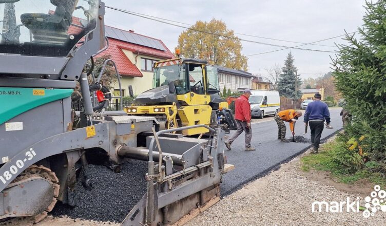 Marki - asfaltowanie ulic