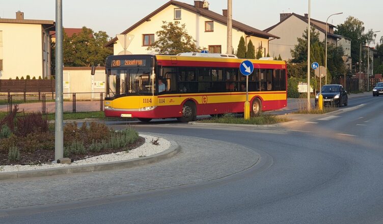 Marki - modyfikacja trasy linii 240 na bródnowskim odcinku