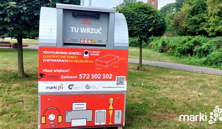 Marki - pojemniki na elektroodpady pojawią się w 11 miejskich lokalizacjach