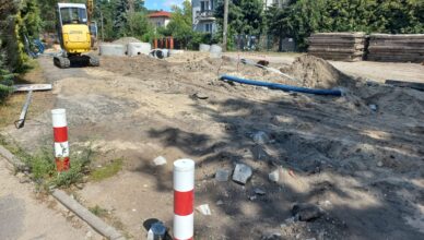 Zielonka - ulice Łukasińskiego, Długosza, Poniatowskiego już z odwodnieniem