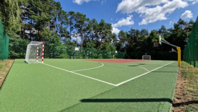 Klembów - modernizacja boiska wielofunkcyjnego przy SP w Kruszu