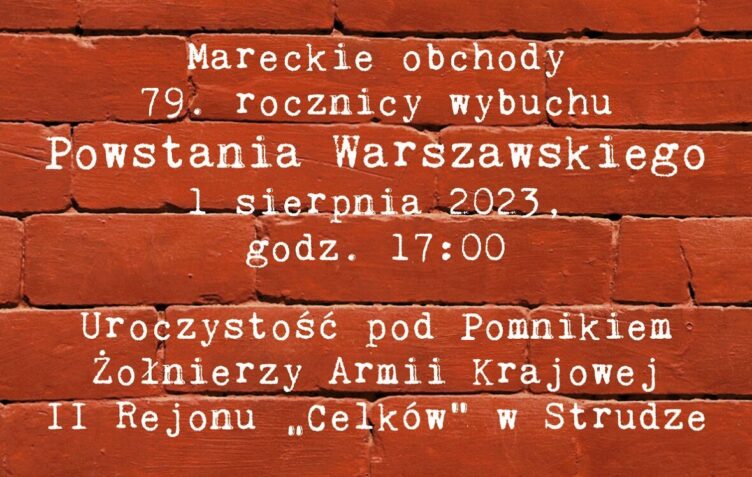 Marki - 79. rocznica wybuchu Powstania Warszawskiego