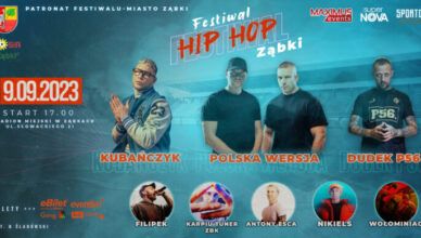 Ząbki - Festiwal Hip-hopu już 9 września! Bilety dla mieszkańców Ząbek ze zniżką