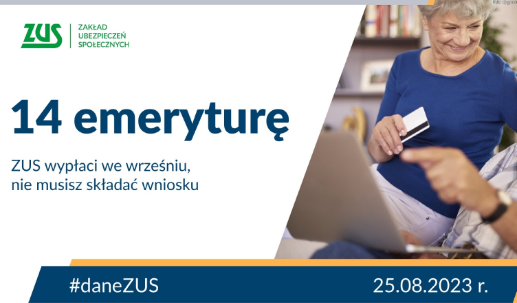 ZUS: Czternasta emerytura bez wniosku