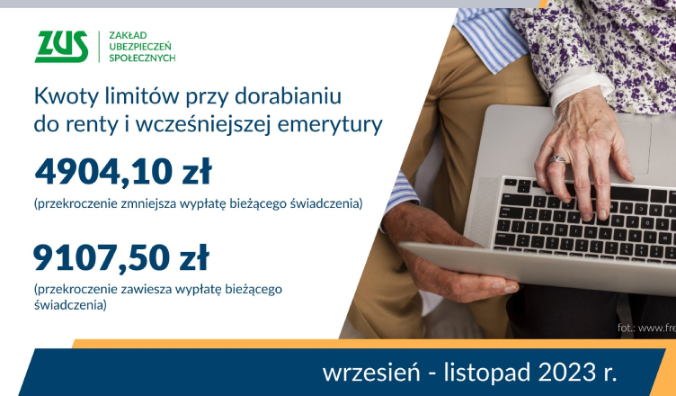 ZUS: zmieniają się limity dorabiania dla pracujących rencistów i emerytów