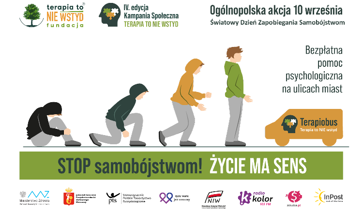 Terapiobus, czyli bezpłatna pomoc psychologiczna dla mieszkańców Warszawy i okolic