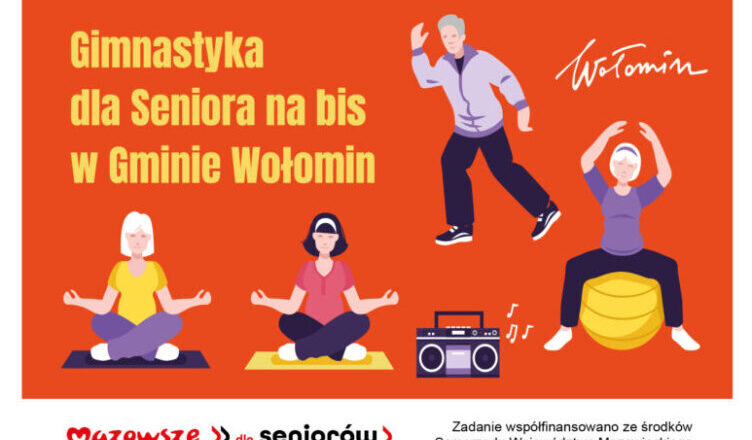 Wołomin - wracają bezpłatne zajęcia gimnastyczne dla seniorów