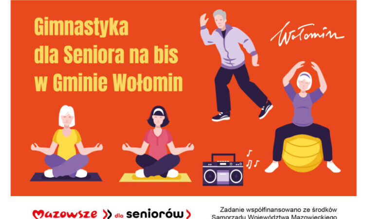 Wołomin - wracają bezpłatne zajęcia gimnastyczne dla seniorów
