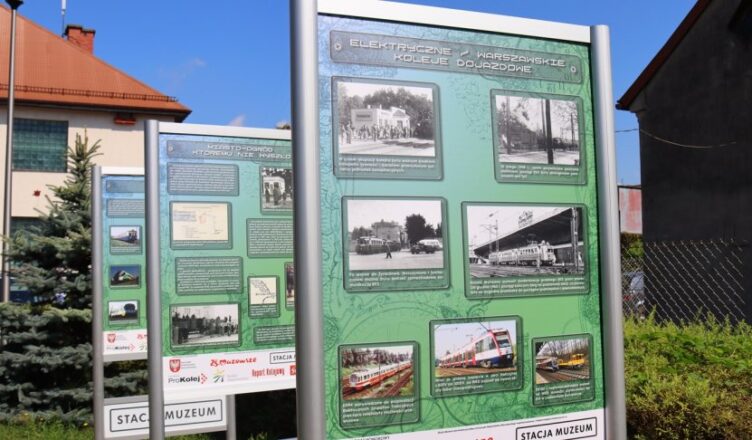 Tłuszcz - wystawa „Miastotwórcza rola kolei na Mazowszu”