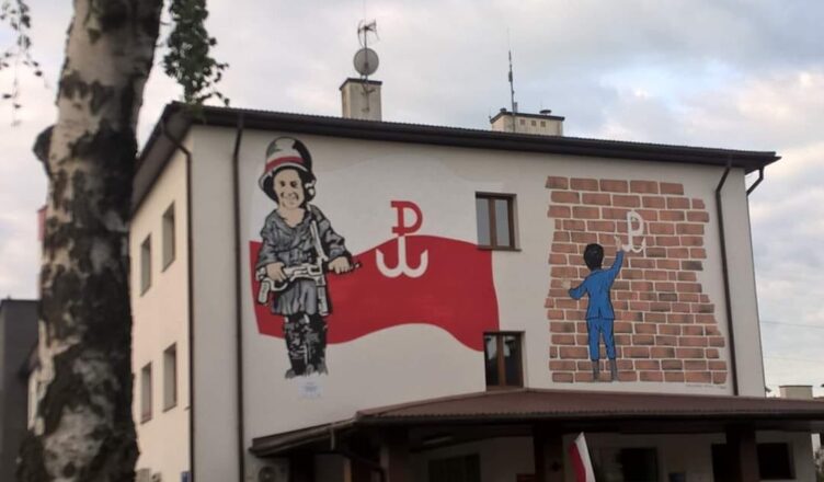 Nowy mural w Ząbkach