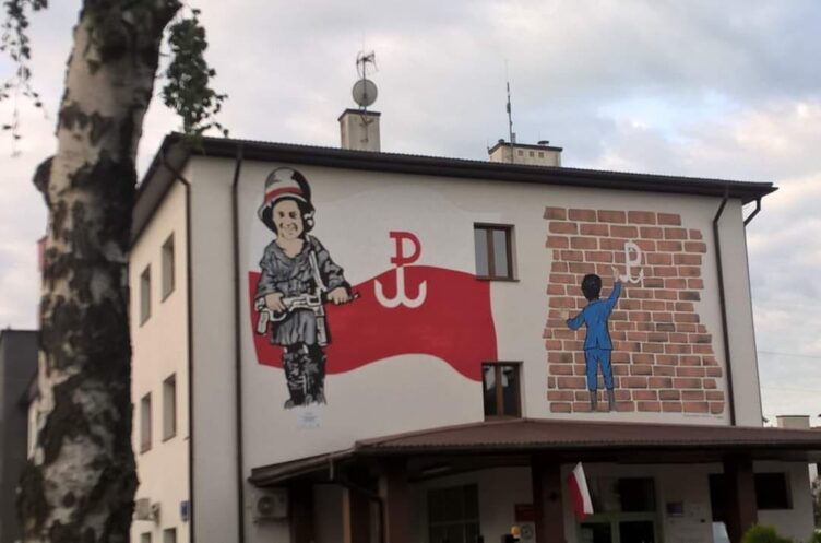 Nowy mural w Ząbkach