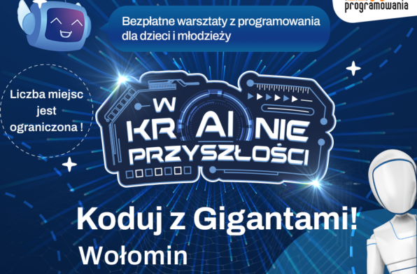Wołomin - Giganci Programowania zapraszają na bezpłatną naukę programowania!