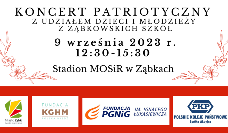 Koncert patriotyczny w Ząbkach
