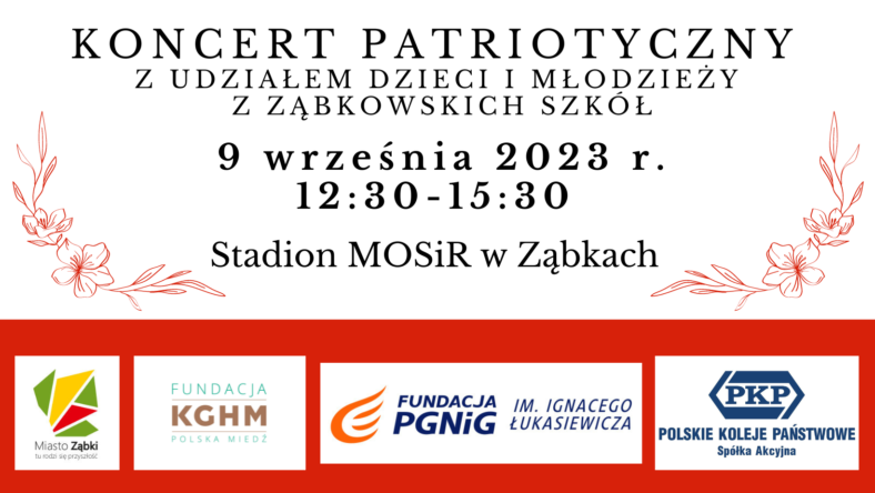 Koncert patriotyczny w Ząbkach
