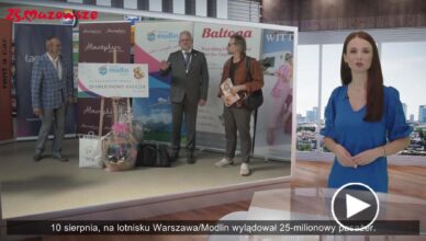 25-milionowy pasażer lotniska Warszawa-Modlin
