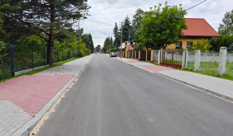 Zielonka - ulica Wiejska oddana do użytku!
