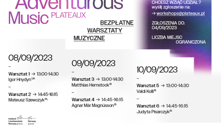 Agenturowy Music Plateaux w wołomińskiej Fabryczce