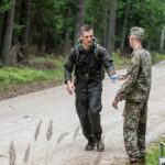 Żołnierze 5 MBOT z sojusznikami NATO na Norwegian Foot March