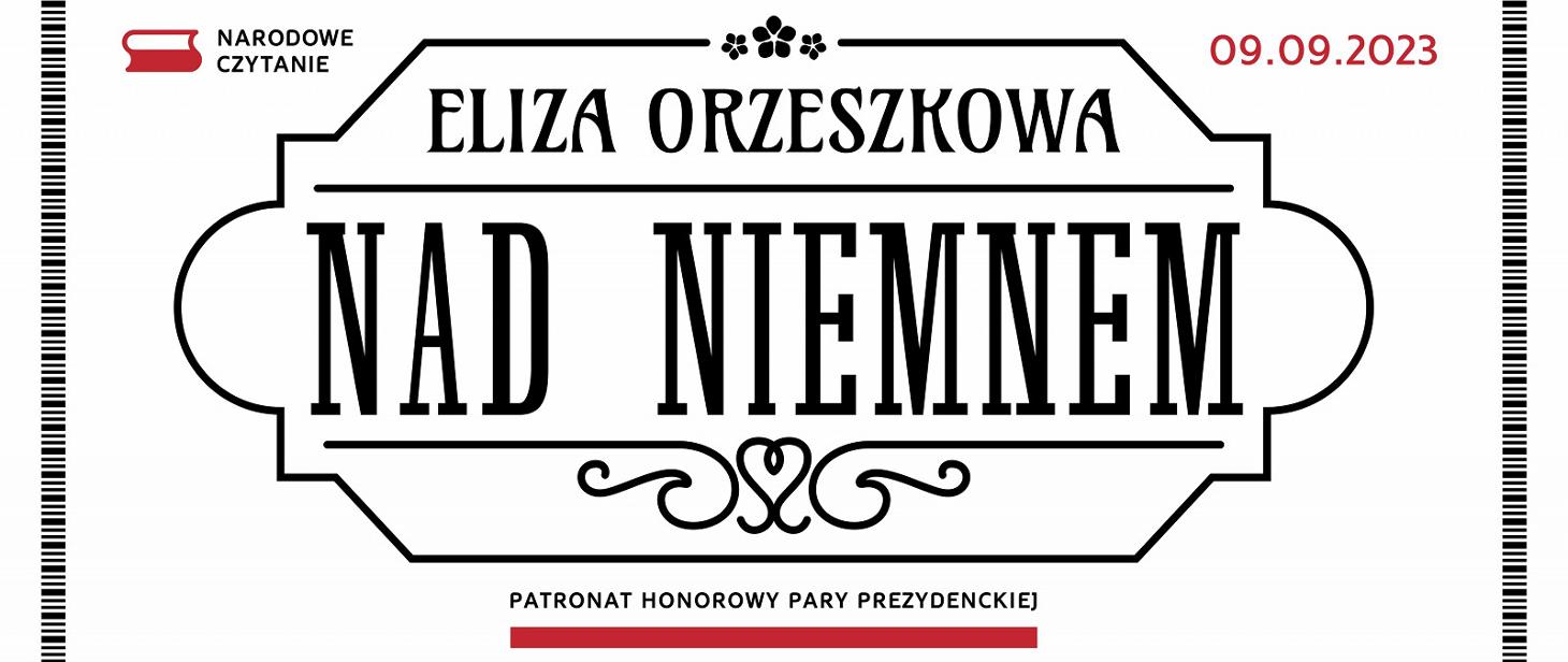 Zaproszenie na Narodowe Czytanie – Pałac w Chrzęsnem