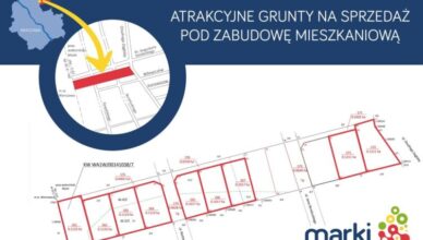 Marki - Miejskie nieruchomości na sprzedaż