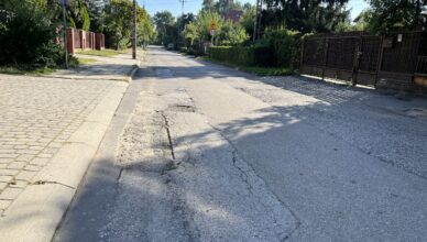 Zielonka - konsultacje projektu modernizacji ul. Warmińskiej