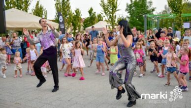 Marki - Roztańczone popołudnie w Parku Wolontariuszy