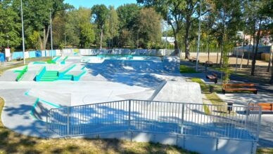 Zielonka - Budowa skateparku odebrana!