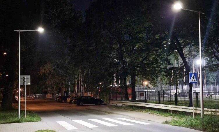Marki - doświetlone przejścia dla pieszych