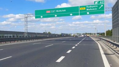 Na węźle Radzymin Południe w ciągu S8 wymiana dylatacji