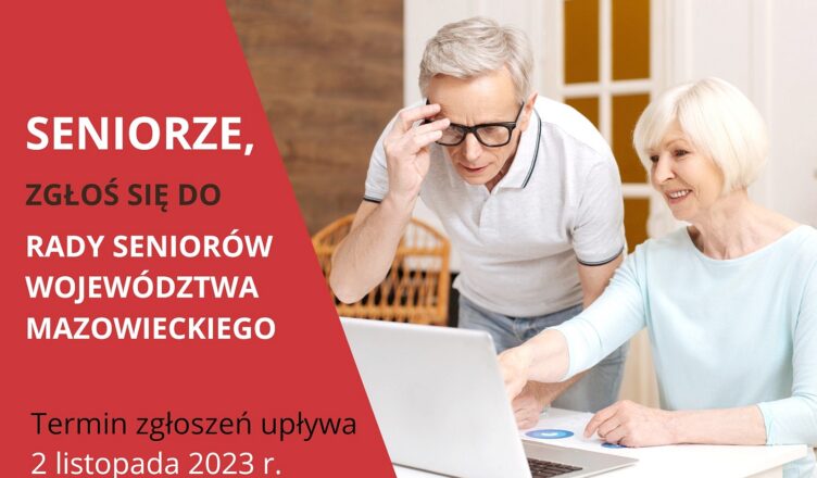 Nabór do Mazowieckiej Rady Seniorów