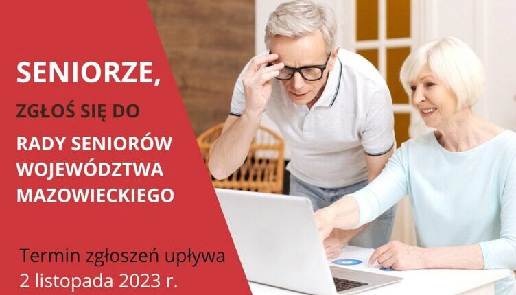Nabór do Mazowieckiej Rady Seniorów