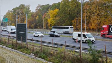 Zielonka - Wymiana i rozbudowa ekranów akustycznych przy trasie S8 w Zielonce