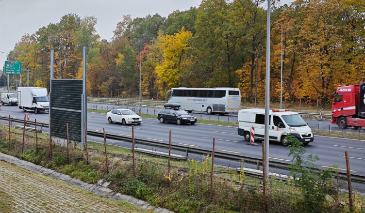 Zielonka - Wymiana i rozbudowa ekranów akustycznych przy trasie S8 w Zielonce