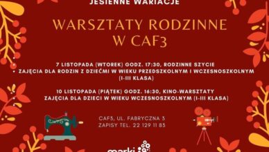 Marki - kreatywne zajęcia dla rodzin