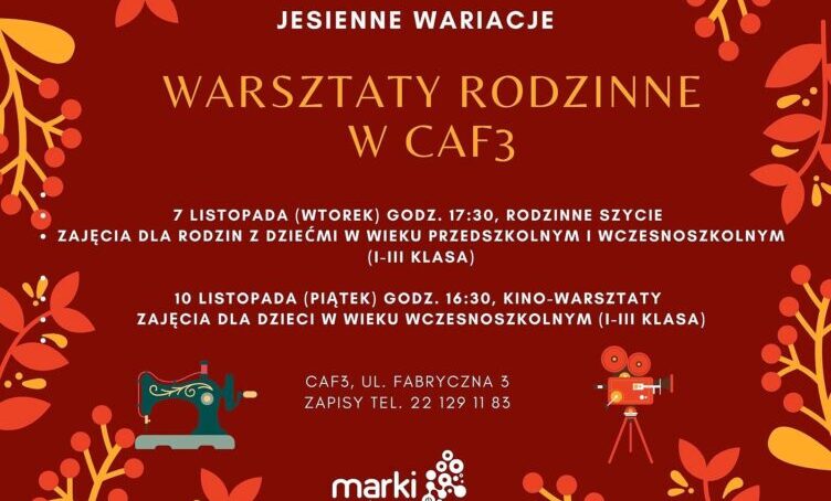 Marki - kreatywne zajęcia dla rodzin