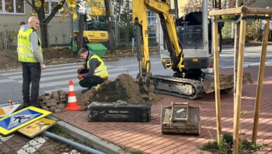 Zielonka - doświetlanie kolejnych przejść dla pieszych