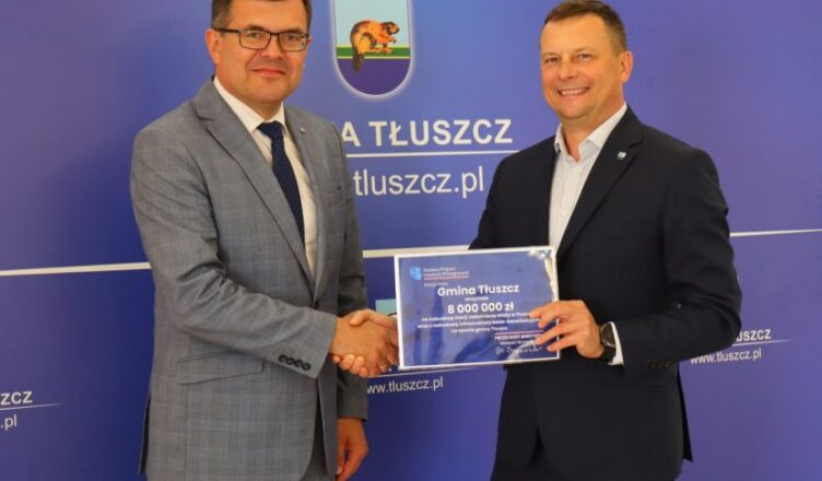 Tłuszcz - 8 mln dla gminy
