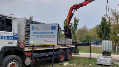 Marki - rozpoczyna się budowa tężni